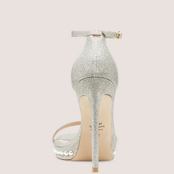 BRAND NEW Stuart Weitzman Pearl Platform. Great for bridal shoes! - Picture 5 of 9
